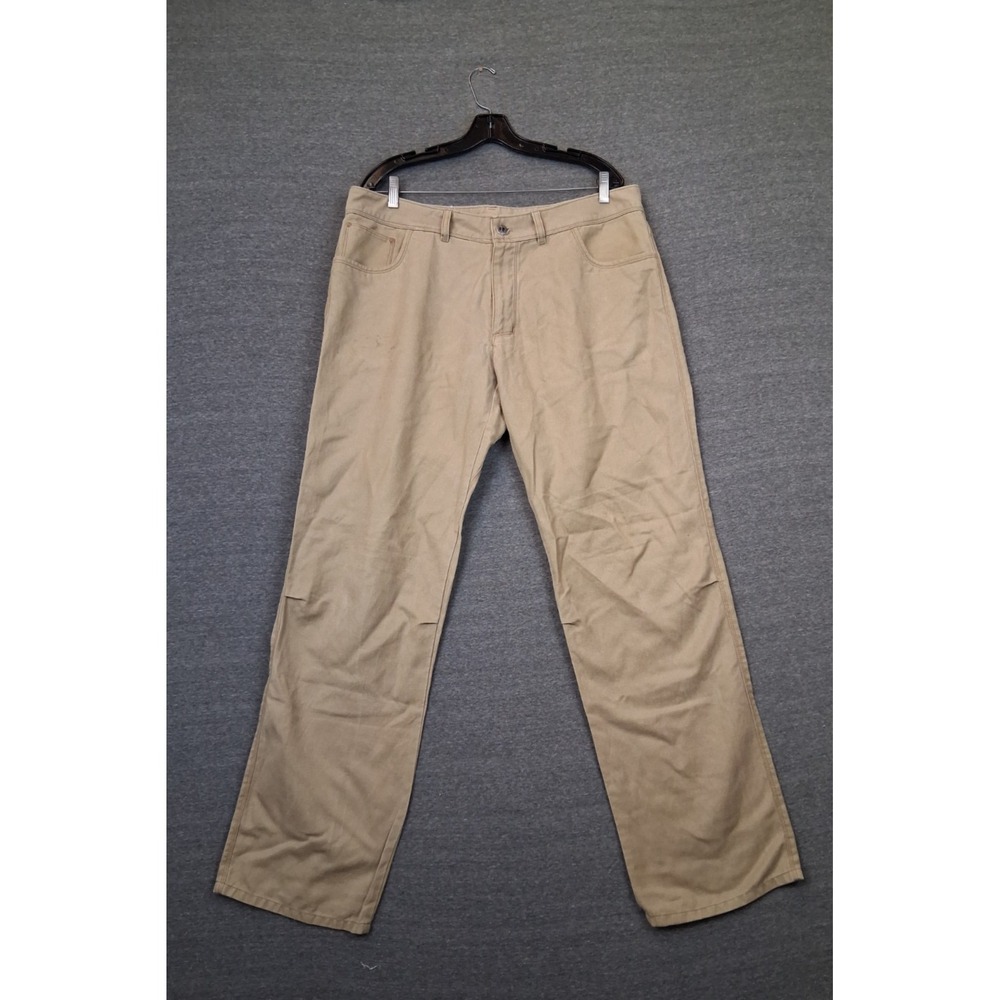 Patagonia Mens Pants 36 Tan Hemp Overstone Lightweight Hiking Gorp PNW Camping